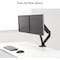 Fellowes Dual Monitor Arm, 33"x12"x24-1/4", Black FEL8042501 - alternate 2